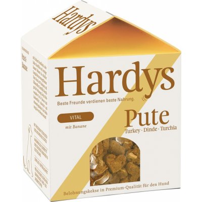 Hardys VITAL sušenky za odměnu krůta a banán 125 g – Zbozi.Blesk.cz