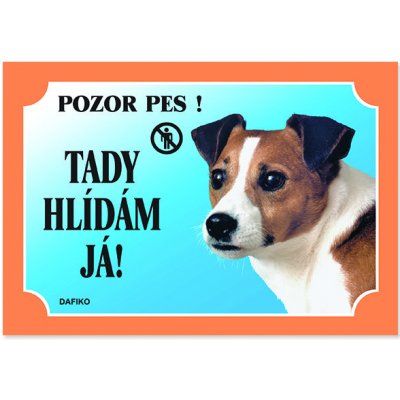 Dafiko Tabulka DAFIKO jack russel terier 1 ks – Zboží Mobilmania