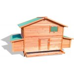 Zahrada Ježek Dřevěný kurník a husník TORONTO MAXI 191 x 110 x 88,5 cm – Zboží Mobilmania