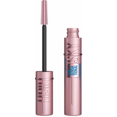 Maybelline Lash Sensational Sky High Waterproof voděodolná objemová a prodlužující řasenka 01 Very Black 6 ml – Hledejceny.cz