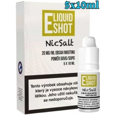 Expran GMBH SHOT SALT VPG 50/50 5 x 10 ml 20 mg – Zboží Mobilmania