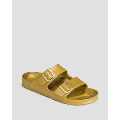 Birkenstock dámské pantofle Arizona Eva Narrow zlaté – Zboží Dáma