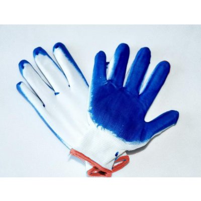 Pracovní rukavice polomáčené bavlněné – Zboží Mobilmania
