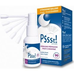 Pssst!! ústní sprej proti chrápání 25 ml