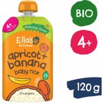 Ella's Kitchen BIO Dětská rýže banán a meruňka 120 g – Zboží Dáma