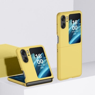 Pouzdro Magic Color Case Oppo Find N2 Flip žluté