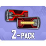 KAMAR LED ZADNÍ SVĚTLO X-SPIDER 6 FUNKCÍ/2-PACK! [L2426] + [L2427] – Hledejceny.cz