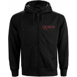 Queen mikina classic Crest zip BP Girly černá dámská