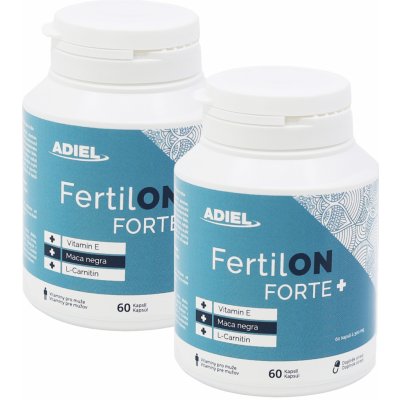 Adiel Dvojbalení FertilON Forte plus Vitamíny pro muže 2 x 60 kapslí