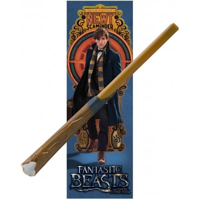 The Noble Collection Propiska a záložka, Newt Scamander, Fantastická zvířata – Hledejceny.cz