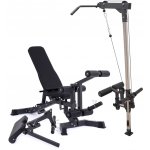 TRINFIT Bench L5 Pro s kopačem + bicepsovou opěrkou + kladkou – Zboží Dáma