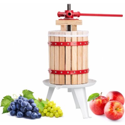 Garlist GLZ012 masivní lis na ovoce dub 12 l – Sleviste.cz