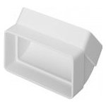 Dalap PVC oblouk vertikální 45° 204 x 60 mm – Hledejceny.cz