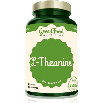 GreenFood Nutrition L-Theanine 120 kapslí – Zboží Mobilmania