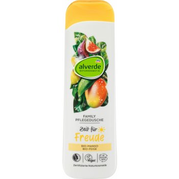 alverde Naturkosmetik sprchový gel bio mango & bio fíky 300 ml