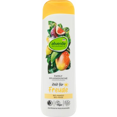 alverde Naturkosmetik sprchový gel bio mango & bio fíky 300 ml