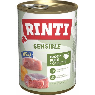 Rinti Sensible krůta & mrkev 12 x 400 g – Hledejceny.cz