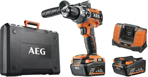 AEG BSB 18 C2 BL-402C + 2x 4,0Ah