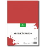 Stepa Kreslící karton A3 50ks 180g červený – Hledejceny.cz