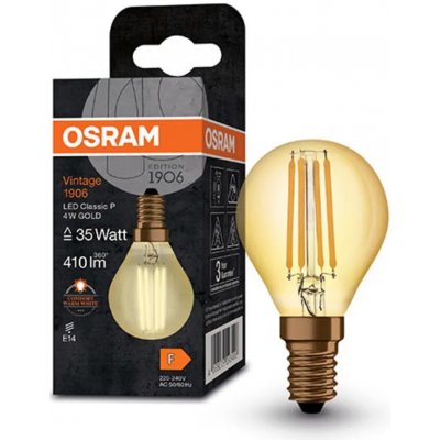 LEDVANCE Žárovka LED 4W/825 E14 VINTAGE 1906 filament – Hledejceny.cz