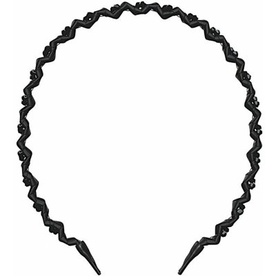 Čelenka do vlasů Invisibobble Hairhalo Black Sparkle černá IB-HH-HP10001-2 – Hledejceny.cz