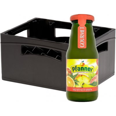 Pfanner Gourmet ovocný džus multivitamin 100% 24 x 200 ml – Zboží Dáma