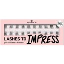 Essence Lashes To Impress umělé řasy 07 Bundled Single Lashes 20 kusů