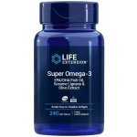 Life Extension Super Omega-3 EPA/DHA Fish Oil, Sesame Lignans & Olive Extract 240 kapslí – Hledejceny.cz