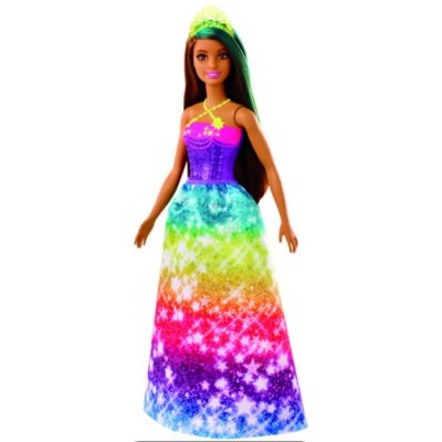 Barbie Dreamtopia Kouzelná princezna s žlutou korunkou – Zboží Mobilmania