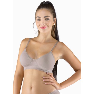 Bambusová s vyjímatelnými vycpávkami a rovnými nastavitelnými ramínky – Sleviste.cz