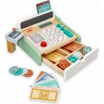 Ourbaby Pastelová pokladna dřevěná hračka – Zboží Dáma