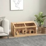 PawHut Klec pro hlodavce s plošinou 84 x 45 x 44 cm – Zboží Dáma