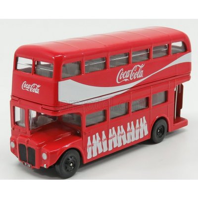Corgi Routemaster Rml 2757 Autobus London Coca cola 1956 Červená Bílá 1:64