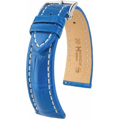 Hirsch Modrý Capitano L 05007085-2 Aligátoří kůže – Zboží Mobilmania