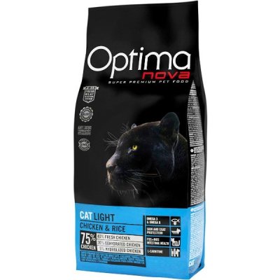 OPTIMA nova Cat LIGHT CHICKEN & RICE 2 kg – Hledejceny.cz