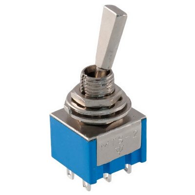 Páčkový přepínač ON ON dvoupólový 3A/125V – Zboží Mobilmania