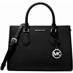 Michael Kors kabelka Sheila medium silver černá – Sleviste.cz