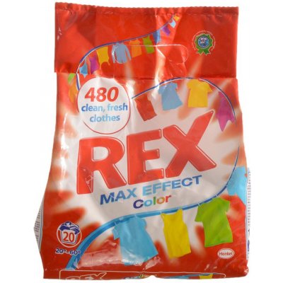 Rex 3x Action Color Pro-Color prací prášek na barevné prádlo 20 PD 1,5 kg – Zbozi.Blesk.cz