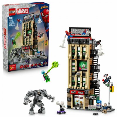 LEGO® Super Heroes 76342 Spider-Man vs. Mysterio: Daily Bugle – Hledejceny.cz