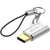 AlzaPower APW-ADTCMU1S Keychain USB-C M na Micro USB F