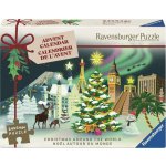 RAVENSBURGER Puzzle Adventní kalendář: Vánoce po celém světě 24x54 dílků – Zboží Mobilmania
