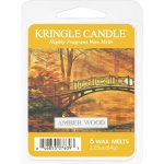 Kringle Candle Amber Wood Vonný Vosk 64 g – Hledejceny.cz