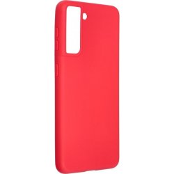 Pouzdro Forcell SOFT Case Samsung Galaxy S21 FE červené