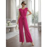 Dámský elegantní růžový overal – Zboží Dáma