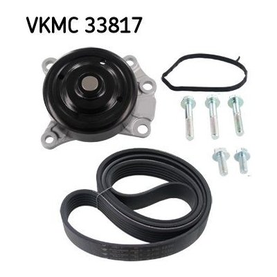 Vodní pumpa + klínový žebrový řemen SKF VKMC 33817 (VKMC33817) – Hledejceny.cz
