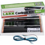 LARX Carbon Kit eco 80 W, topná fólie pro svépomocnou instalaci, délka 1,6 m, šířka 0,5 m – Zboží Živě