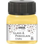 Křídové barvy na sklo a porcelán Kreul 20 ml Yellow Safran – Zboží Mobilmania