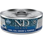 N&D Ocean Cat Tuna Cod Shrimp & Pumpkin 70 g – Hledejceny.cz