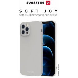 Pouzdro SWISSTEN Soft Joy Apple iPhone 7/8/SE 2020, kamenně šedé