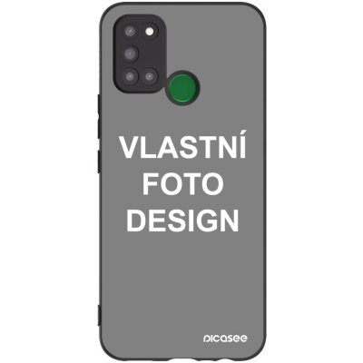Pouzdro Picasee silikonové Realme 7i - Vlastní design/motiv černé – Zboží Mobilmania